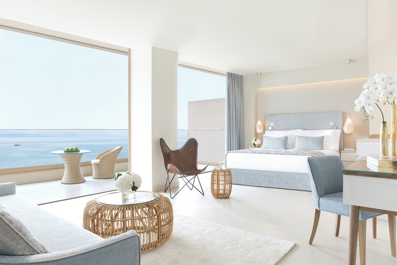 Tiara Holidays - Ikos Dassia - panorama junior suite with sea view